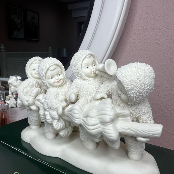 Snowbabies Hi-Ho Hi-Ho to Frolic Land We Go - Picture 13 of 16